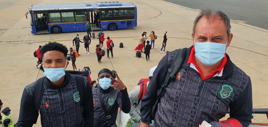 Flames off to Guinea