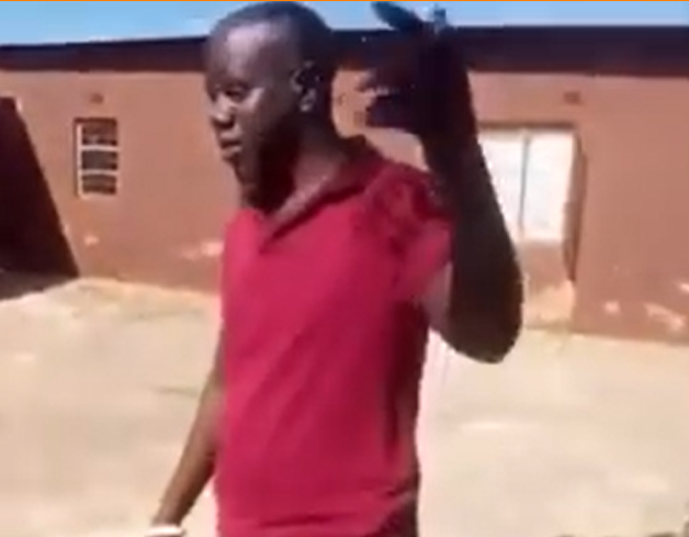 Watch|| Zambian Traffic Police Officer Caught Red-Handed Bonking Married Woman At A Lodge