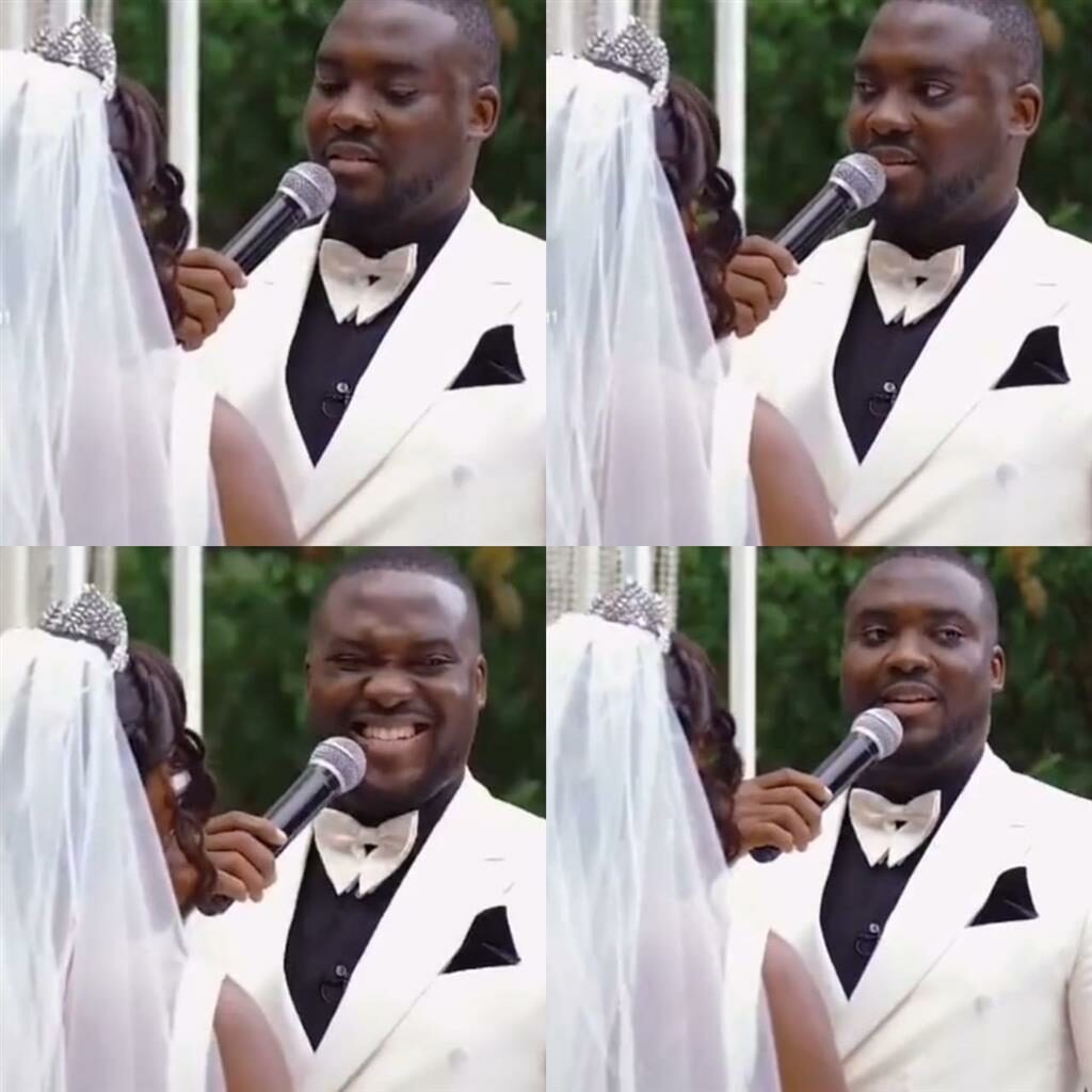 Watch Drama As Man Hesitates During Wedding Vows After Pastor Asked Him To Vow To Surrender His Phone To His Wife-To-Be