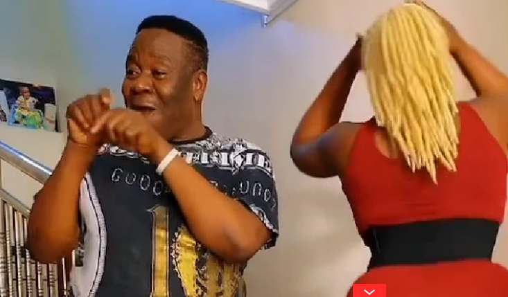Reactions As Mr Ibu And His Daughter Show Off Lovely Dance Moves