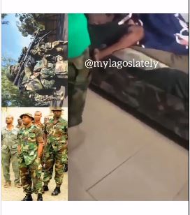 Soldier Catches His Wife B0nking With Another Man On Their Matrimonial Bed (Watch Video)