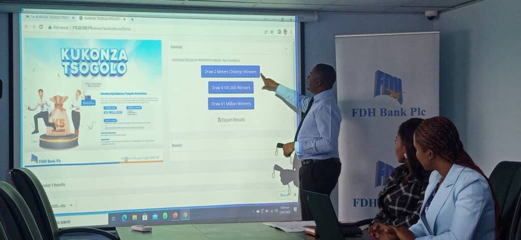 FDH Bank “Kukonza Tsogolo Promotion” Mk1 million winner snubs the prize