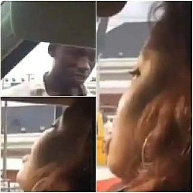 Watch|| Horny Woman Begs Street Vendor For S3x In Her Car