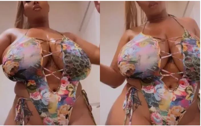 Slay Queen Flaunts Her Heavy Duty’ ‘b.0.0.bs