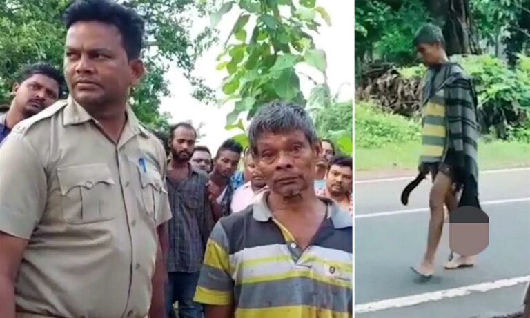 Unusual Scene In Indian Village As Man Beheads Wife And Walks With Her Head To The Police Station
