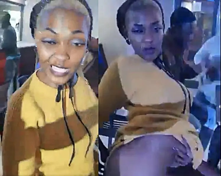 Watch|| Intoxicated SA Woman Not Wearing Underwear Shows Off Her Punani