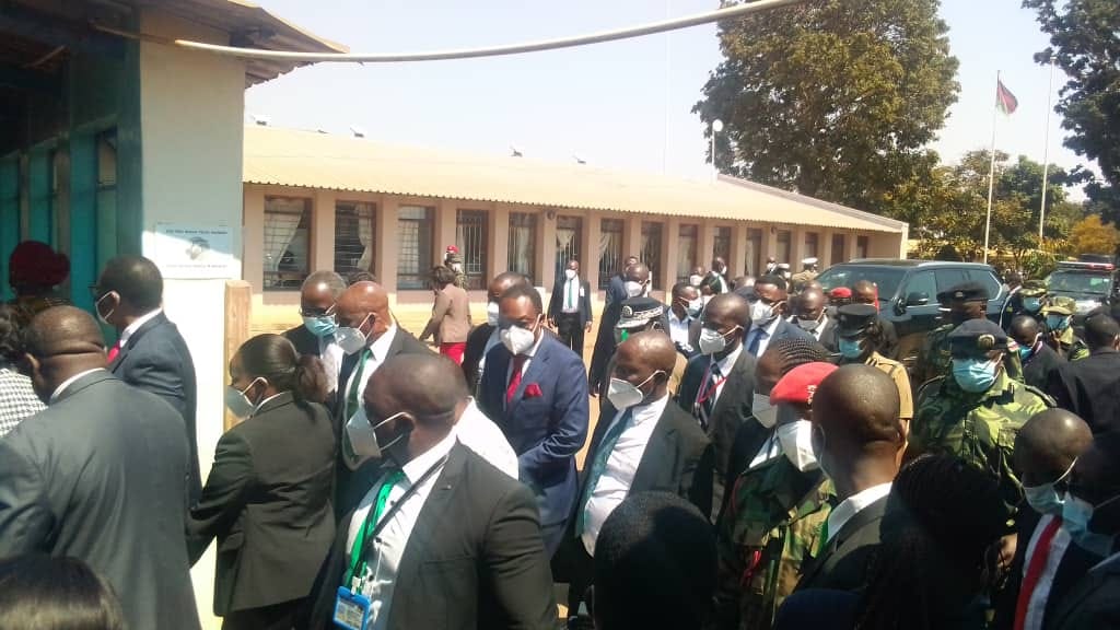 Chakwera in a surprise visits to KCH