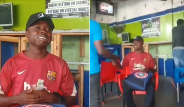 Man cries bitterly, refuses to return to office after using his boss’ money to bet (Video)