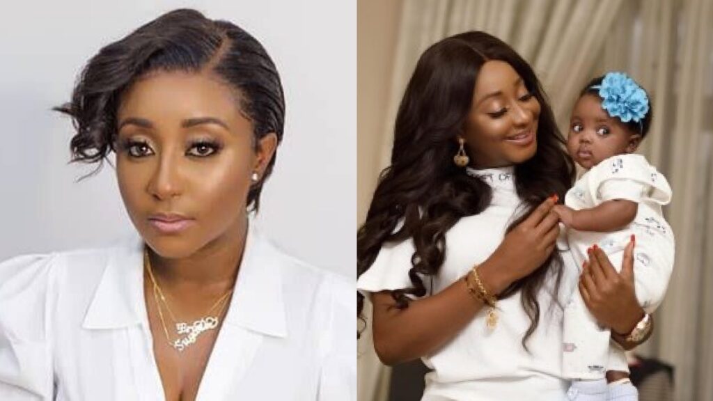 How Nollywood Actress Ini Edo Finally Became a Mother at 39, Welcomes Daughter (Photos)
