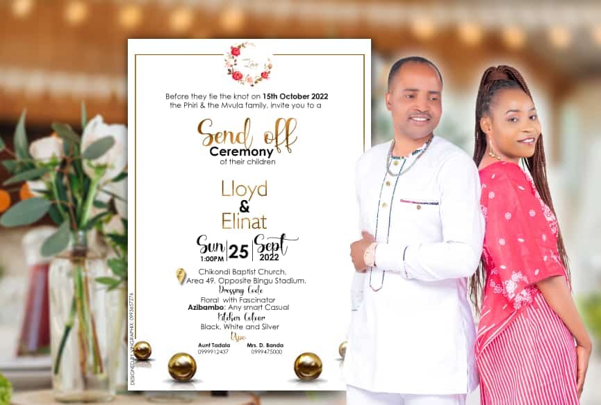 Gospel singer Lloyd Phiri’s wedding set for October 15