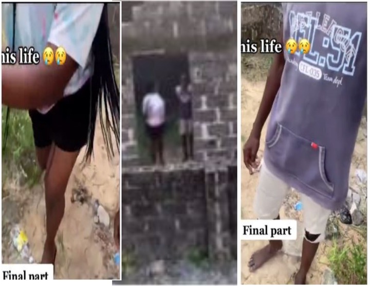 Woman Caught Doing This To A 12 Year Old Boy In Uncompleted Building (Watch)