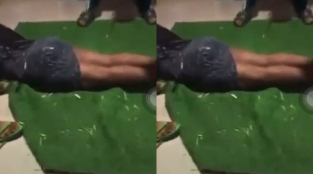 Watch|| Angry Boyfriend Strips Girlfriend, Flogs For Cheating