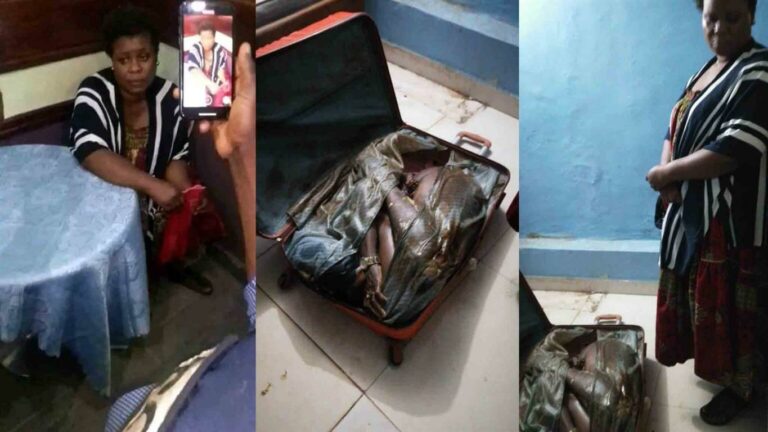 Watch|| Woman Kills Her Sister-in-law, Chops and Bundled the Body Parts inside the bag for money Ritual [graphic photos/video]