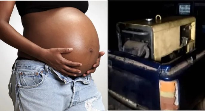 Watch|| Ghanaian Man Takes Generator To Hospital After Power Went Out While His Wife Was In Labour