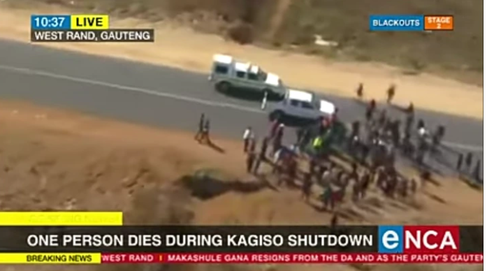 Illegal Foreigners, Beaten and Laying Down Naked as the Situation Intensifies in SA