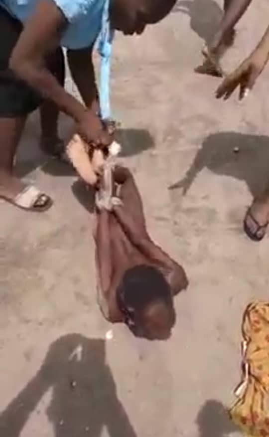 Watch|| Wicked Woman Ties Stepson Up Like An Animal Then Gags Him To Prevent Him From Screaming Out For Help
