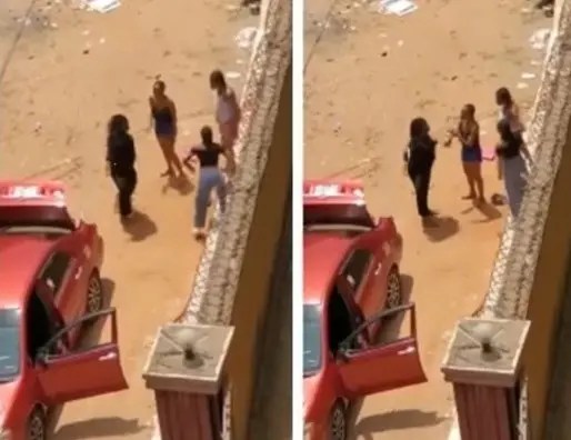 Watch|| Side Chic, Friends Gang Up To Beat Wife Mercilessly For Tracking Their Movements