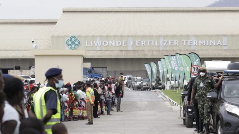 LIWONDE FERTIZER COMPANY PILLAR COLLAPSES, INJURES THREE WORKERS