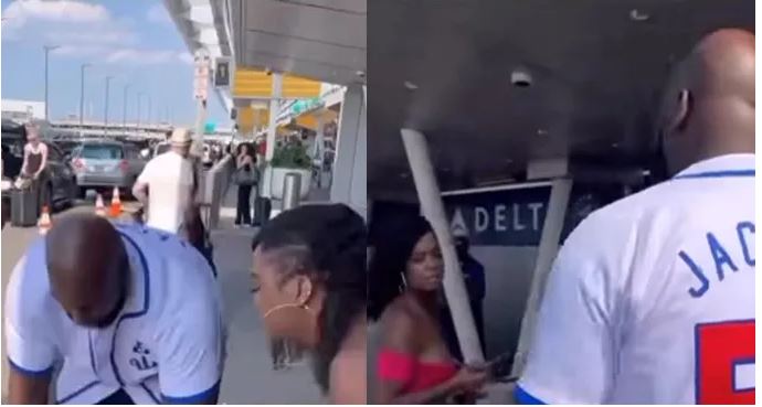 Man Catches His Wife Traveling To Meet Another Man After Telling Him She’s Going To See Her Dad