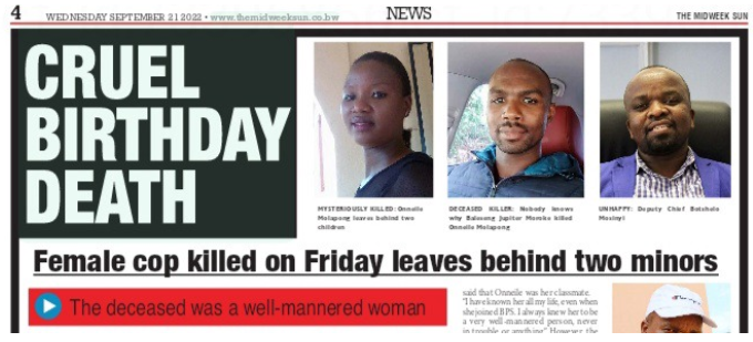 Female cop killed on her birthday ahead of wedding