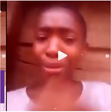 Female Student Cries Uncontrollably After Her Boyfriend Ditched Her, Seen Begging For Mercy (Watch Video)