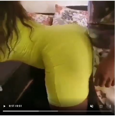 What a shame, Zambian groom caught b0nking his mother in-law from behind on his wedding day (video)