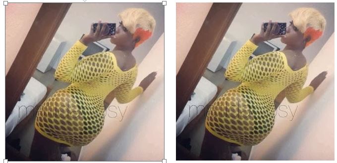 Slay Queen Goes Viral After Being Spotted In See-Through Dress (See Photos)