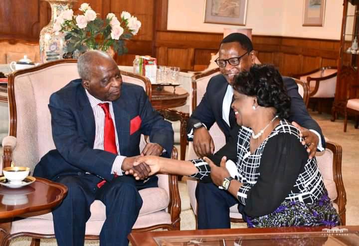 John Tembo celebrates 90th birthday, Chakwera pays him a visit