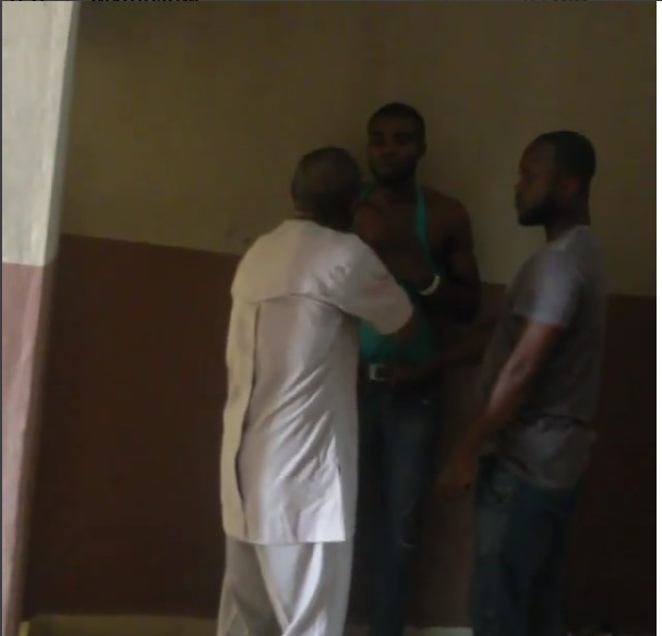 Angry Father Beats The Abusive Boyfriend Of His Daughter At University Campus(Watch Video)