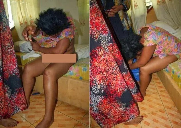 See What A Married Woman Is Caught Doing To Hubby’s Friend [Photos]