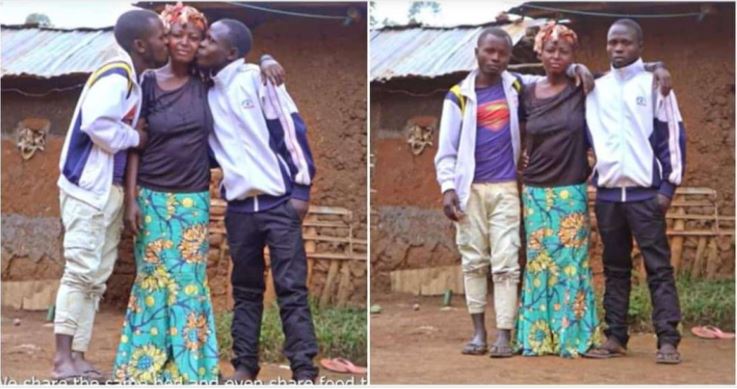 Lady Who Is married To 2 Men And Shares The Same Bed Reveals What Life Is Like Being Married To Them (READ)