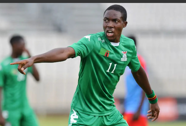 Zambian Footballer Enock Mwepu Leaves The Pitch After Being Diagnosed With Heredity Heart Condition