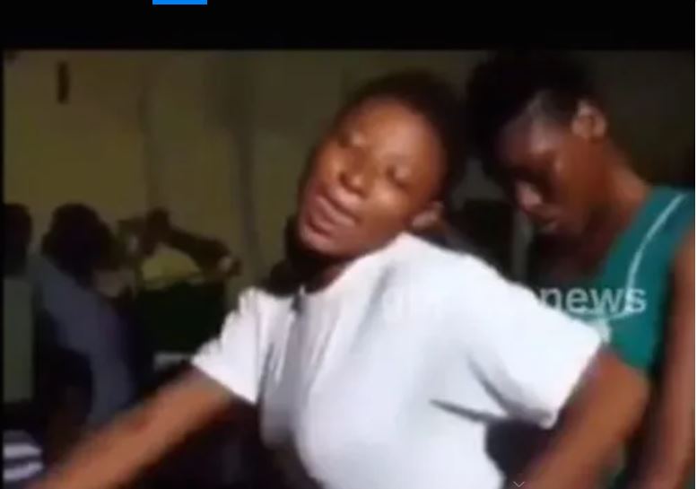 See What These Female Students Were Caught Doing During School Assembly (Watch Video)