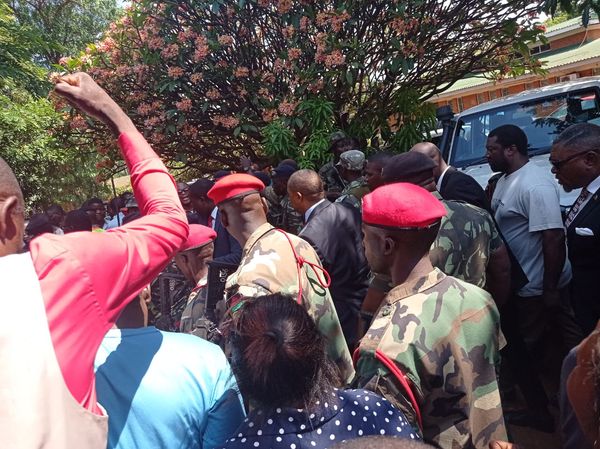 Chilima’s court appearance in pictures