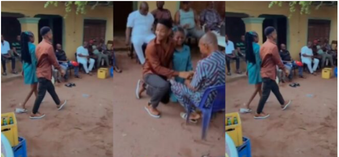 See Photos As Couple Gets Married In Their Casual Clothes (Watch Video)