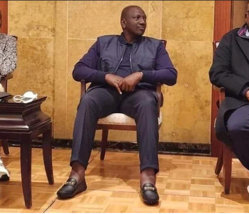 Kenyan President William Ruto spotted with swollen legs; gets people talking