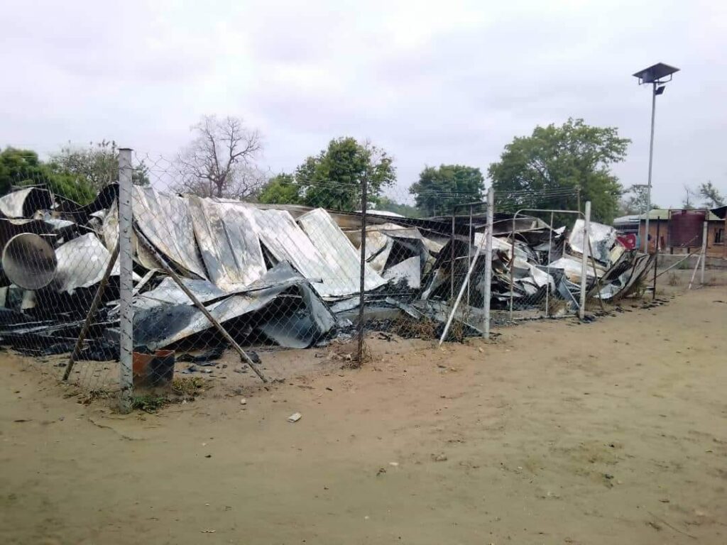 FIRE DAMAGES MEDICAL EQUIPMENT WORTHY K28 MILLION AT CHIKWAWA DISTRICT HOSPITAL