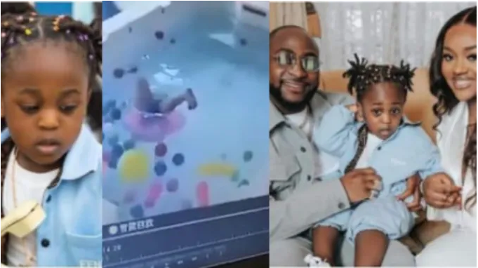 Watch Full Video Of Davido’s Son Who Died While Swimming – Watch