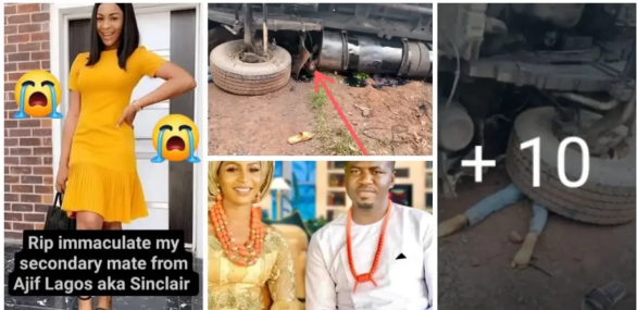 Sad As Lady Who Was Set To Wed In December Is Crushed To Death By A Truck