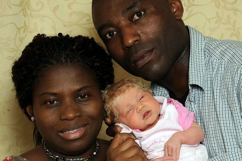 Black couple gives birth to white baby, reactions follow