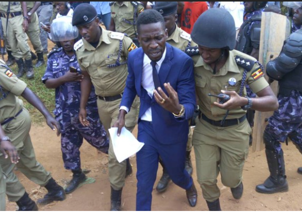 Controversial Ugandan politician Bob wine claims he is under attack