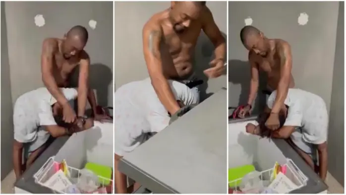 Young Girl Bravely Records Moment Father Brutalizes Mother (Watch Video)