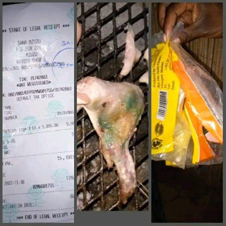 SANA Supermarket sued for selling rotten Chicken portions
