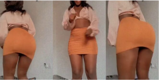 Watch Video Of Slay Queen Boosting Her Nyash On Social Media (Watch Video)