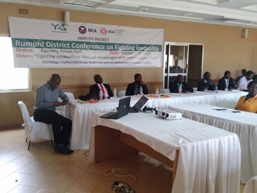 YOUTH AND SOCIETY STRESSES THE NEED TO INCREASE FUNDING TO HEALTH AND EDUCATION SECTOR