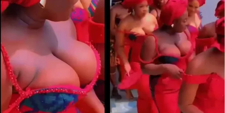 See What These Ladies Wore During Their Friend’s Traditional Wedding (Watch Video)