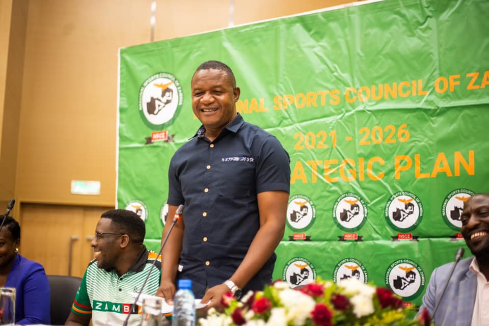 Zambia’s sports minister Elvis Nkandu refutes social media reports that he shot his wife