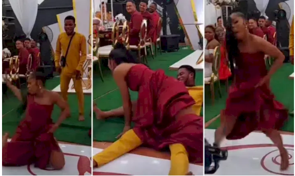 Excited Bridesmaid Goes Crazy, Shows Off Dance Moves At Wedding (Watch Video)