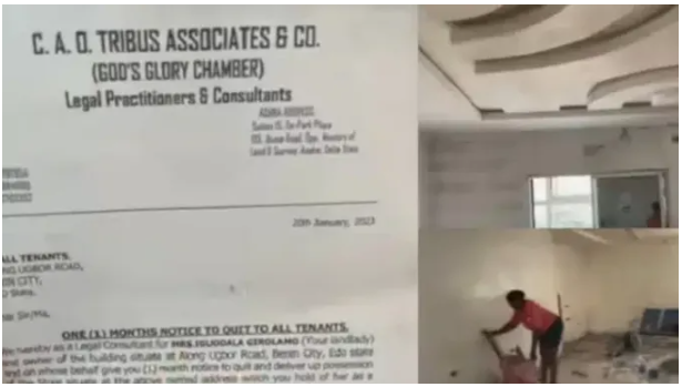 Lady Cries Profusely After Landlord Evicted Her Just After Spending Alot Of Money Renovating The House