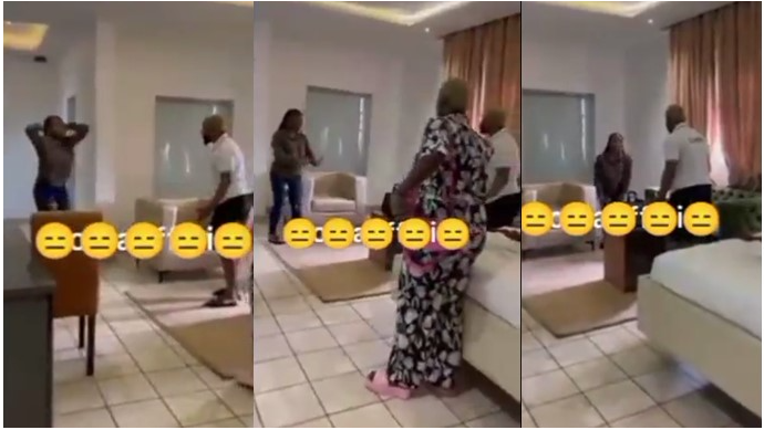 Lady In Hot Soup After She Agreed To Do ‘Call Girl’ Only To Reach Hotel And See That It’s Her Fiancé (Watch Video)